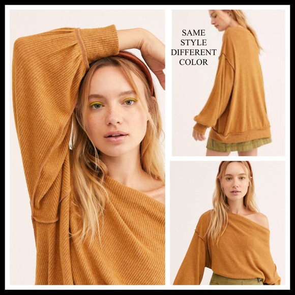 FREE PEOPLE BOHO TUNIC PULLOVER TOP A3C - Picture 5 of 16